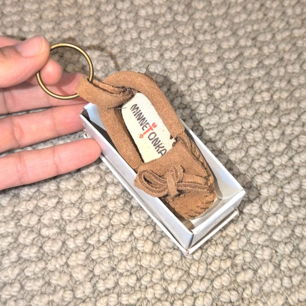 Authentic Minnetonka Moccasin Keychain